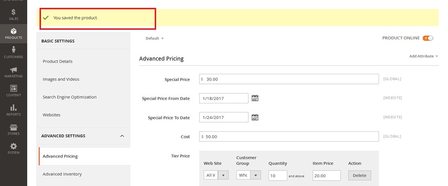 advane-pricing-tier-price-saves-product