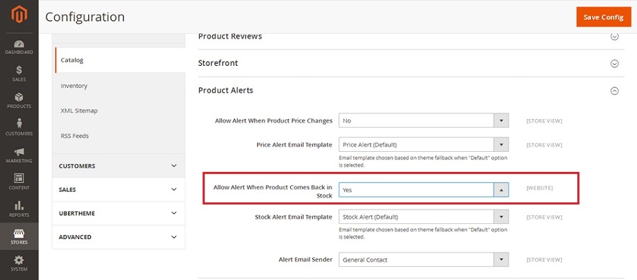 How-to-Configure-Out-of-Stock-Notification-in-Magento2-Product-Alert-Option