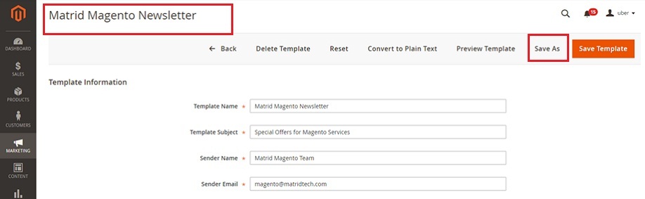 How-to-Create-Newsletter-Templates-Magento2-SaveAs-Template