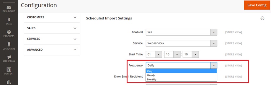 How-to-Setup-Multiple-Currencies-Magento2-Scheduled-import-setting-Frequency