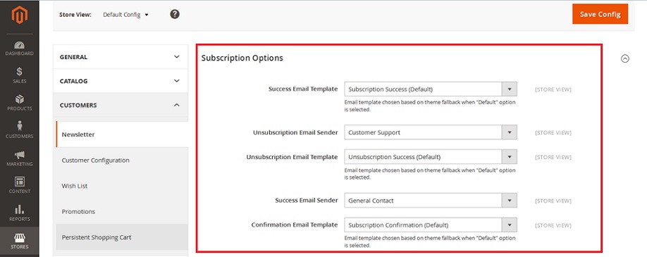 how-to-configure-newsletters-magento2-subscription-option