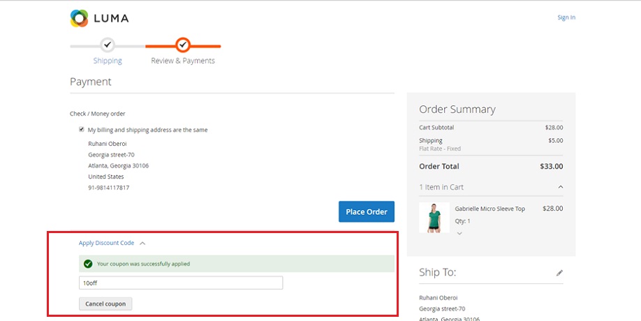 how-to-setup-cart-price-rule-magento2-apply-discount-code