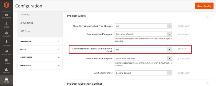 How-to-Configure-Product-Price-Alert-Magento2-Allow-Alert-option